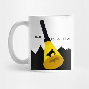 T-shirt I want to believe Mug